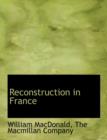Reconstruction in France - Book