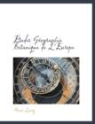Etudes Geographie Botanique de L'Europe - Book