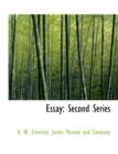 Essay : Second Series - Book