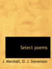 Select Poems - Book
