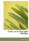 Etudes Sun La G Ographie Botanique - Book