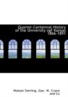 Quarter-Centennal History of the University Ogf Kansas 1866-1891 - Book