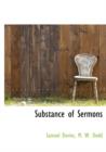 Substance of Sermons - Book