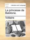 La Princesse de Babilone. - Book
