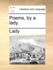 Poems, by a Lady. - Book
