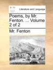 Poems, by Mr. Fenton. ... Volume 2 of 2 - Book