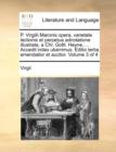 P. Virgilii Maronis Opera, Varietate Lectionis Et Perpetua Adnotatione Illustrata, a Chr. Gottl. Heyne, ... Accedit Index Uberrimus. Editio Tertia Emendatior Et Auctior. Volume 3 of 4 - Book