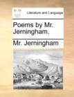 Poems by Mr. Jerningham. - Book