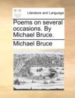 Poems on Several Occasions. by Michael Bruce. - Book