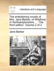 The Entertaining Novels of Mrs. Jane Barker, of Wilsthorp in Northamptonshire. ... the Third Edition. Volume 2 of 2 - Book
