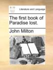 The First Book of Paradise Lost. - Book