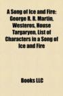 A Song of Ice and Fire : George R. R. Martin, World of a Song of Ice and Fire, Major Houses in a Song of Ice and Fire - Book