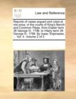 Reports of Cases Argued and Ruled at Nisi Prius, in the Courts of King's Bench and Common Pleas, from Easter Term 36 George III. 1796, to Hilary Term 39 George III. 1799. by Isaac 'Espinasse, ... Vol. - Book