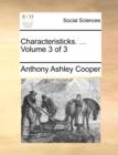 Characteristicks. ... Volume 3 of 3 - Book