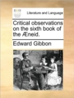 Critical Observations on the Sixth Book of the AEneid. - Book