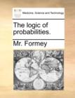 The Logic of Probabilities. - Book