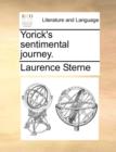 Yorick's sentimental journey. - Book