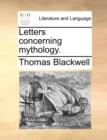 Letters concerning mythology. - Book