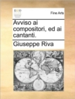 Avviso AI Compositori, Ed AI Cantanti. - Book