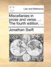 Miscellanies in Prose and Verse. ... the Fourth Edition, ... - Book