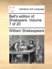 Bell's Edition of Shakspere. Volume 7 of 20 - Book