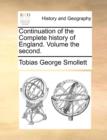 Continuation of the Complete History of England. Volume the Second. - Book