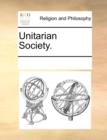 Unitarian Society. - Book