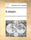 A Dream. - Book
