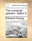 The Universal Passion. Satire II. - Book