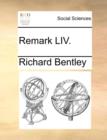 Remark LIV. - Book
