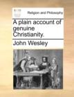 A Plain Account of Genuine Christianity. - Book