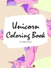 Unicorn Coloring Book for Kids : Volume 6 (Large Hardcover Coloring Book for Children) - Book