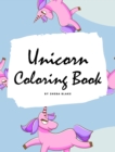 Unicorn Coloring Book for Kids : Volume 7 (Large Hardcover Coloring Book for Children) - Book