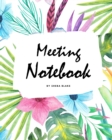 Meeting Notebook for Work (Large Softcover Planner / Journal) - Book