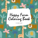 Happy Farm Coloring Book for Children (8.5x8.5 Coloring Book / Activity Book) - Book