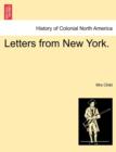 Letters from New York. - Book