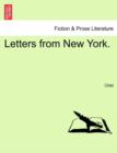 Letters from New York. - Book