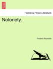 Notoriety. - Book