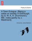 A Town Eclogue. [Being a Satire on Society in Edinburgh, by G. W. A. H. Drummond.] Ms. Notes [Partly by J. Maidment]. - Book