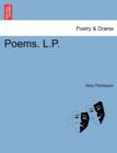 Poems. L.P. - Book