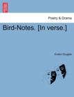 Bird-Notes. [In Verse.] - Book