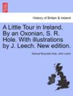 A Little Tour in Ireland. by an Oxonian, S. R. Hole. with Illustrations by J. Leech. New Edition. - Book