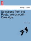 Selections from the Poets. Wordsworth-Coleridge. - Book