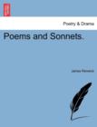 Poems and Sonnets. - Book