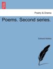 Poems. Second Series. - Book