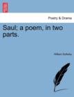 Saul; A Poem, in Two Parts. - Book