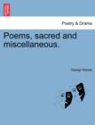 Poems, Sacred and Miscellaneous. - Book
