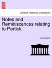 Notes and Reminiscences Relating to Partick. - Book