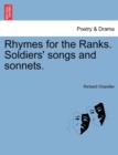 Rhymes for the Ranks. Soldiers' Songs and Sonnets. - Book