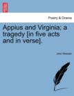 Appius and Virginia; A Tragedy [In Five Acts and in Verse]. - Book